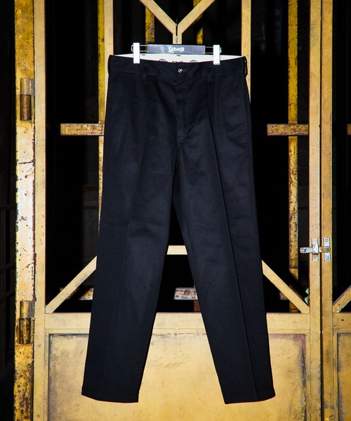 schott（ショット）の「Schott×DICKIES/ショット×ディッキーズ/TC WORK PANTS/TC ワークパンツ（チノパンツ・メンズ・ホワイト/ブラック/ブラウン/その他3・36/34/32/30）」の10枚目の写真