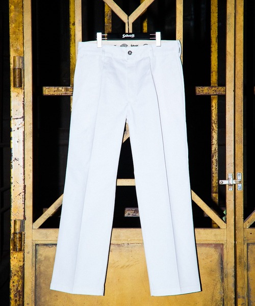 schott（ショット）の「Schott×DICKIES/ショット×ディッキーズ/TC WORK PANTS/TC ワークパンツ（チノパンツ・メンズ・ホワイト/ブラック/ブラウン/その他3・36/34/32/30）」の9枚目の写真