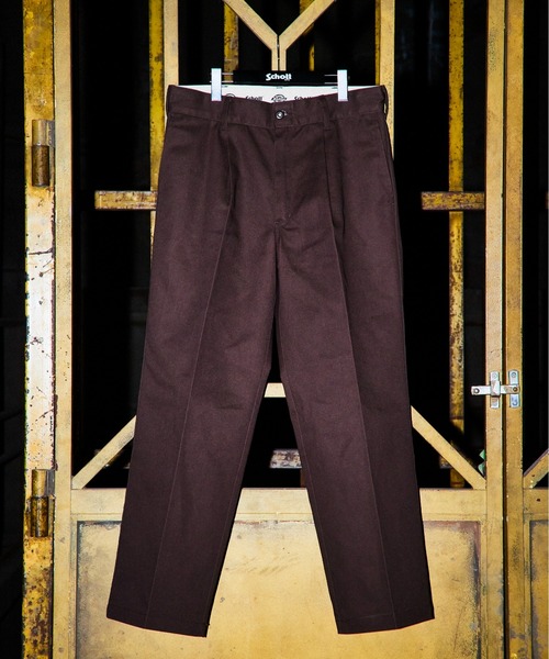 schott（ショット）の「Schott×DICKIES/ショット×ディッキーズ/TC WORK PANTS/TC ワークパンツ（チノパンツ・メンズ・ホワイト/ブラック/ブラウン/その他3・36/34/32/30）」の11枚目の写真