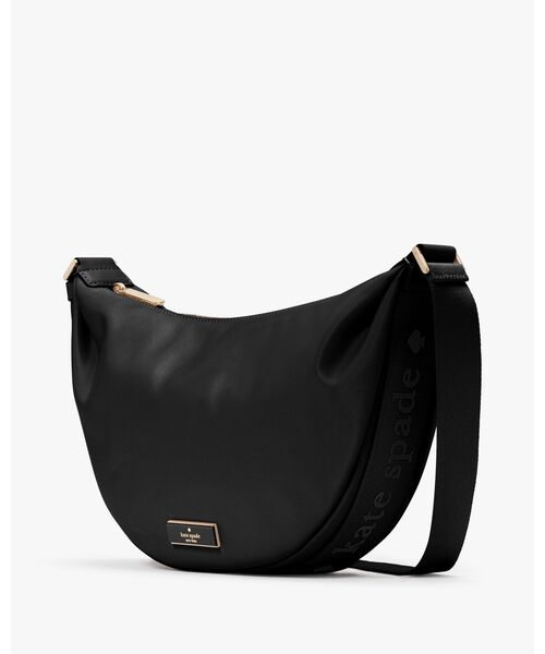 kate spade new york（ケイトスペード ニューヨーク）の「カーター ナイロン ミディアム スリング バッグ（ショルダーバッグ・レディース・ブラック・ONESIZE）」の3枚目の写真
