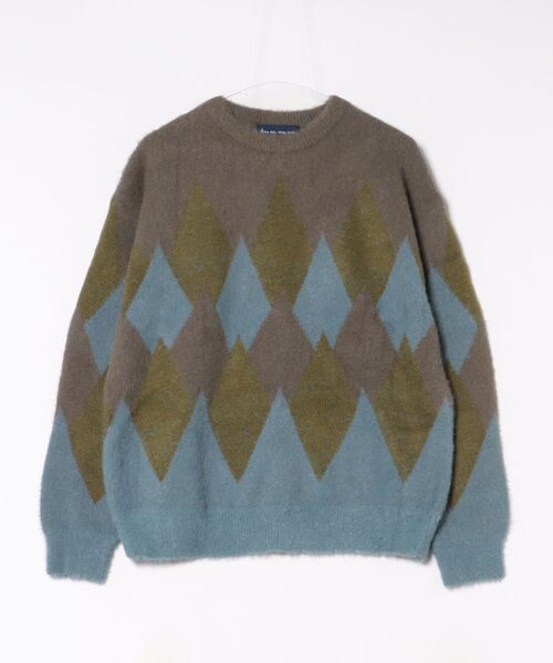 /many men many mind/ Nylonsigar X Akrill Loose shirt overall crew