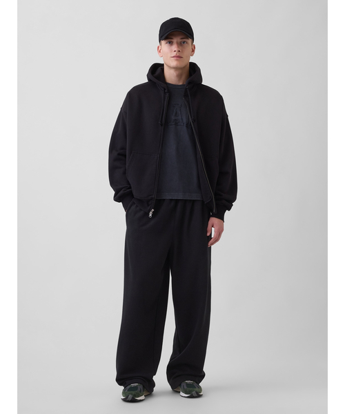 GAP(ギャップ)の「ヘビーウェイト リラックスフィット GAPロゴ クロップドTシャツ(Tシャツ/カットソー・メンズ・ホワイト/グリーン/ネイビー/ブラック/ブルー/ピンク・L/M/XS/S/XL)」の12枚目の写真