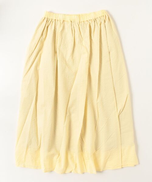 DANTON(ダントン)の「DANTON/ダントン ローンリンクルスカート LAWN WRINKLE SKIRT DT-F0086 UKK(スカート・レディース・イエロー/レッド・38)」の13枚目の写真