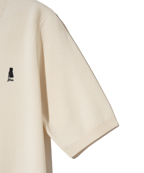 YALE（イェール）の「ウィメンズコンフォートクール半袖ニットクリーム（Tシャツ/カットソー・レディース・その他・S/M/L）」の6枚目の写真