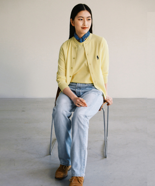 YALE（イェール）の「ウィメンズコンフォートクール半袖ニットクリーム（Tシャツ/カットソー・レディース・その他・S/M/L）」の7枚目の写真