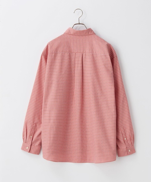 RAGEBLUE（レイジブルー）の「【Easy Care】Regular Collar Assort Check Shirt/TRアソートチェックシャツ（シャツ/ブラウス・メンズ・ブラック系その他/ホワイト系その他/ブルー系その他/ブラウン系その他/ピンク系その他・LARGE/MEDIUM）」の6枚目の写真