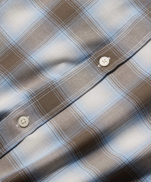 RAGEBLUE（レイジブルー）の「【Easy Care】Regular Collar Assort Check Shirt/TRアソートチェックシャツ（シャツ/ブラウス・メンズ・ブラック系その他/ホワイト系その他/ブルー系その他/ブラウン系その他/ピンク系その他・LARGE/MEDIUM）」の15枚目の写真