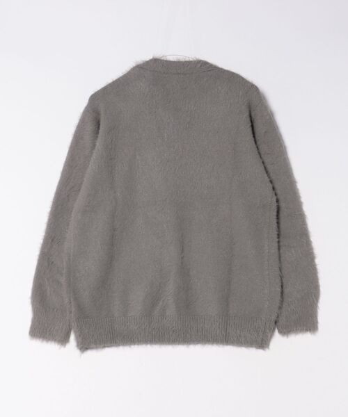 SWITCH BY ARCH（スイッチバイアーチ）の「★SWITCH by ARCH★Shaggy 編み Knit Cardigan（カーディガン/ボレロ・レディース・グレイッシュベージュ/アイボリー・FREE）」の11枚目の写真