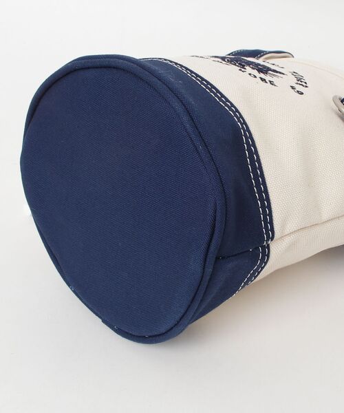 Onitsuka Tiger（オニツカタイガー）の「MINI CANVAS TOTE / ミニキャンバストート（トートバッグ・レディース・ホワイト系/ホワイト×ピンク・OS）」の12枚目の写真