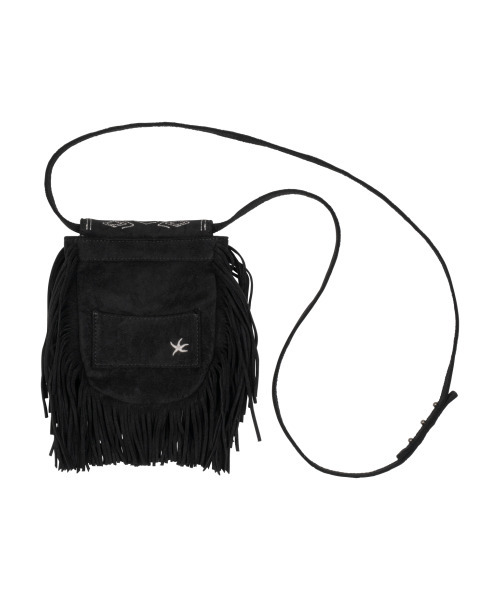 THECOLDESTMOMENT(ザコールデストモーメント)の「TCM fringe mini bag (black)(メッセンジャーバッグ・レディース・その他・ONE SIZE)」の3枚目の写真