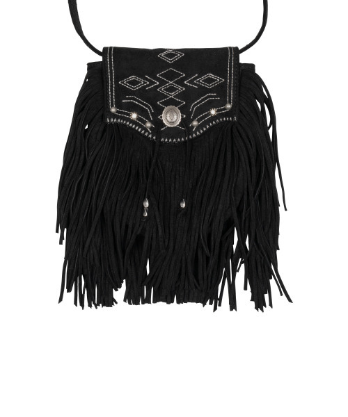 THECOLDESTMOMENT(ザコールデストモーメント)の「TCM fringe mini bag (black)(メッセンジャーバッグ・レディース・その他・ONE SIZE)」の4枚目の写真