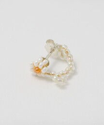 Steven Alan（スティーブンアラン）の「＜Pura Utz＞WHITE FLOWER HUGGIE/シングルピアス（ピアス（片耳用））」