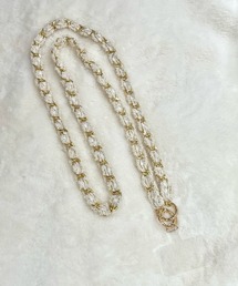 Dormiir（ドルミール）の「【Dormiir】ツイードチェーンスマホショルダーストラップ（スマホグッズ）」