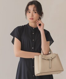 組曲（クミキョク）の「フロントベルト2WAYハンド バッグ（ハンドバッグ）」