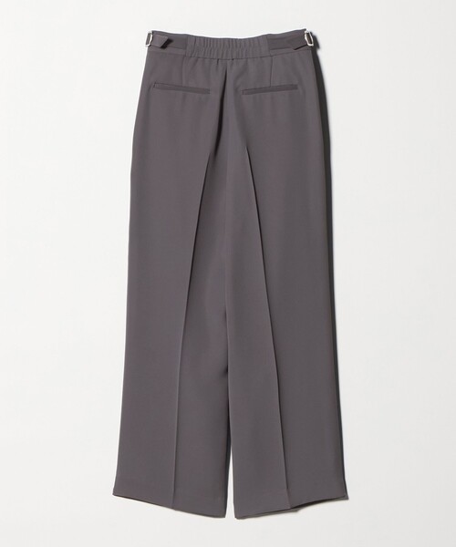 A DAY IN THE LIFE UNITED ARROWS（アデイインザライフユナイテッドアローズ）の「ダブルクロス タックワイドパンツ ‐ウォッシャブル‐＜A DAY IN THE LIFE＞（その他パンツ・レディース・ネイビー/ベージュ/ダークグレー・40/38/36）」の22枚目の写真