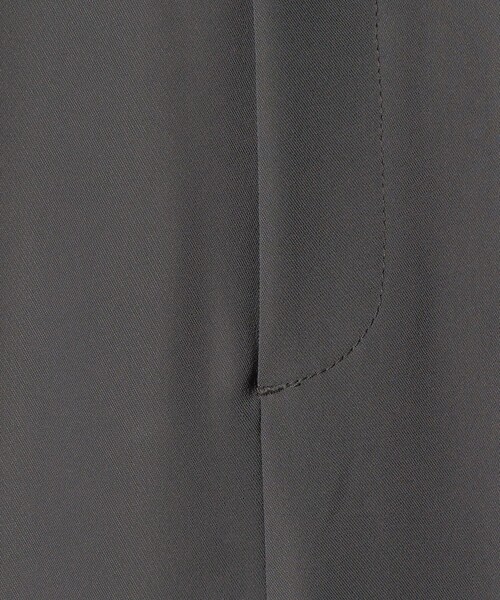 A DAY IN THE LIFE UNITED ARROWS（アデイインザライフユナイテッドアローズ）の「ダブルクロス タックワイドパンツ ‐ウォッシャブル‐＜A DAY IN THE LIFE＞（その他パンツ・レディース・ネイビー/ベージュ/ダークグレー・40/38/36）」の19枚目の写真