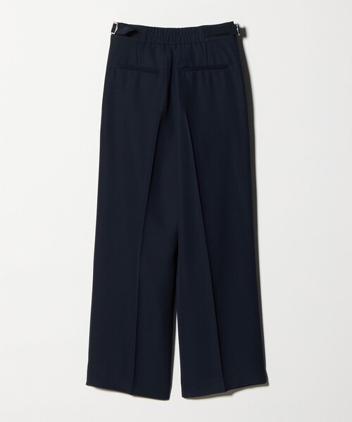 A DAY IN THE LIFE UNITED ARROWS（アデイインザライフユナイテッドアローズ）の「ダブルクロス タックワイドパンツ ‐ウォッシャブル‐＜A DAY IN THE LIFE＞（その他パンツ・レディース・ネイビー/ベージュ/ダークグレー・40/38/36）」の18枚目の写真