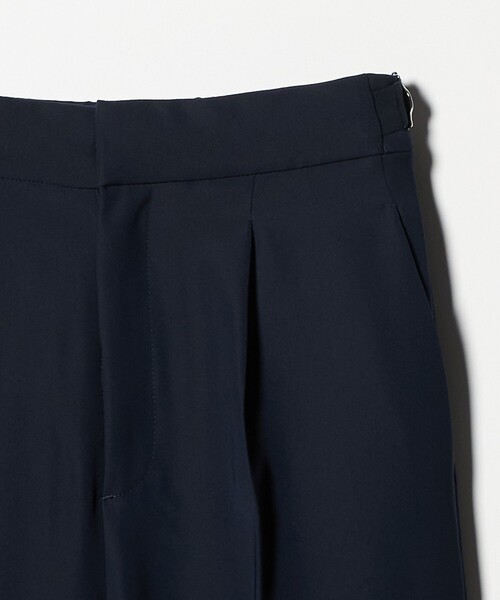 A DAY IN THE LIFE UNITED ARROWS（アデイインザライフユナイテッドアローズ）の「ダブルクロス タックワイドパンツ ‐ウォッシャブル‐＜A DAY IN THE LIFE＞（その他パンツ・レディース・ネイビー/ベージュ/ダークグレー・40/38/36）」の17枚目の写真