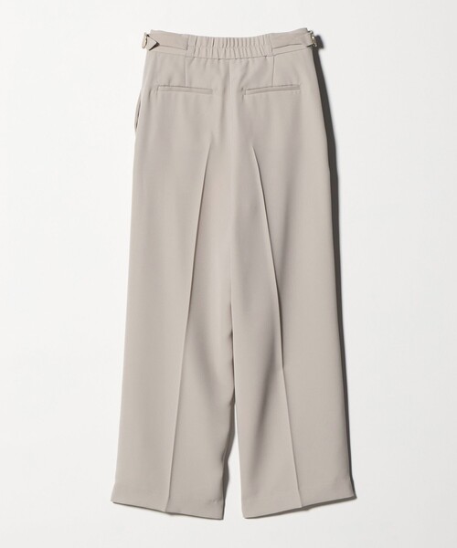 A DAY IN THE LIFE UNITED ARROWS（アデイインザライフユナイテッドアローズ）の「ダブルクロス タックワイドパンツ ‐ウォッシャブル‐＜A DAY IN THE LIFE＞（その他パンツ・レディース・ネイビー/ベージュ/ダークグレー・40/38/36）」の14枚目の写真
