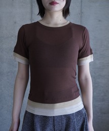 G.V.G.V.（ジーヴィージーヴィー）の「LAYERED H/S TOP（Tシャツ/カットソー）」