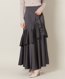 WILLSELECTION（ウィルセレクション）の「アシメラッフルサテンスカート（スカート）」