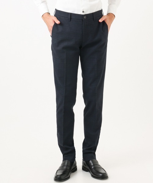 MICHEL KLEIN HOMME (ミッシェルクランオム)の「【セットアップ】3ピース対応スラックスパンツ(スラックス・メンズ・グレー/ネイビー・MEDIUM/LARGE/X-LARGE)」の11枚目の写真