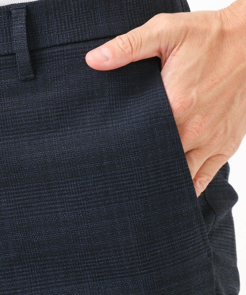 MICHEL KLEIN HOMME (ミッシェルクランオム)の「【セットアップ】3ピース対応スラックスパンツ(スラックス・メンズ・グレー/ネイビー・MEDIUM/LARGE/X-LARGE)」の5枚目の写真