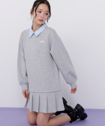 JILL by JILL STUART | スウェットプリーツミニワンピース(ワンピース)