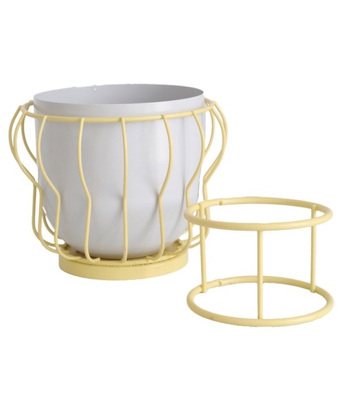 MILLION CARATS(ミリオンカラッツ)の「《neulo》 ワイヤーの抜け感で空間を軽やかに彩る!植物をアートのように楽しむ2WAYミニポット(フォトフレーム・レディース・イエロー/ピンク/ブルー・FREE)」の20枚目の写真