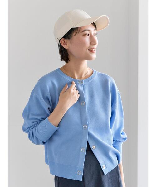 Te chichi（テチチ）の「前後2WAYスウェットライクニット（ニット/セーター・レディース・ブラック/グレー/ブルー/オフホワイト・F）」の20枚目の写真