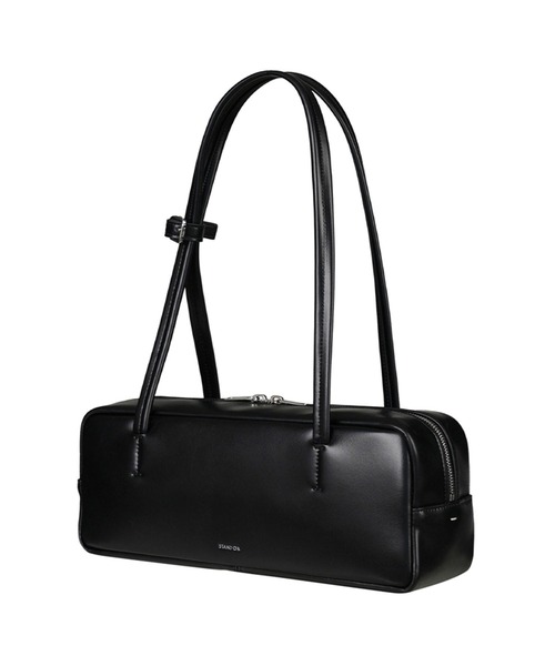 STANDOIL（スタンドオイル）の「STAND OIL/スタンドオイル MORE BAGUETTE BAG ブランドロゴ 2WAYハンドバッグ 2026年春夏（ハンドバッグ・レディース・ブラック/ブラウン/クリーム・FREE）」の4枚目の写真