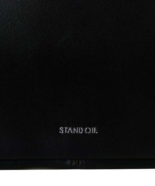 STANDOIL（スタンドオイル）の「STAND OIL/スタンドオイル MORE BAGUETTE BAG ブランドロゴ 2WAYハンドバッグ 2026年春夏（ハンドバッグ・レディース・ブラック/ブラウン/クリーム・FREE）」の6枚目の写真
