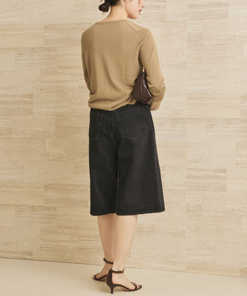 plage（プラージュ）の「《追加》vis/silk mix カーディガン（カーディガン/ボレロ・レディース・ライトグレー/ベージュ系その他・FREE）」の15枚目の写真