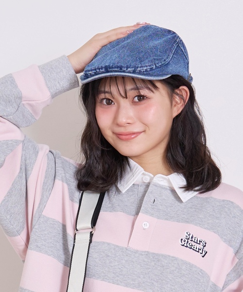 LOVETOXIC（ラブトキシック）の「【LTXC】アソートハンチング（キャップ・キッズ・ブルー/ブラック/アイボリー・F）」の3枚目の写真