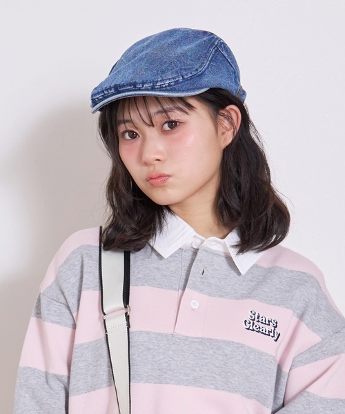 LOVETOXIC（ラブトキシック）の「【LTXC】アソートハンチング（キャップ・キッズ・ブルー/ブラック/アイボリー・F）」の4枚目の写真
