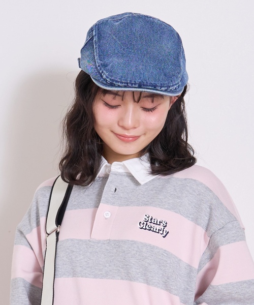 LOVETOXIC（ラブトキシック）の「【LTXC】アソートハンチング（キャップ・キッズ・ブルー/ブラック/アイボリー・F）」の5枚目の写真