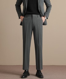 Cloudstyle（クラウドスタイル）の「【Cloudstyle】スリム テーパード スラックス メンズスーツパンツ（スラックス）」