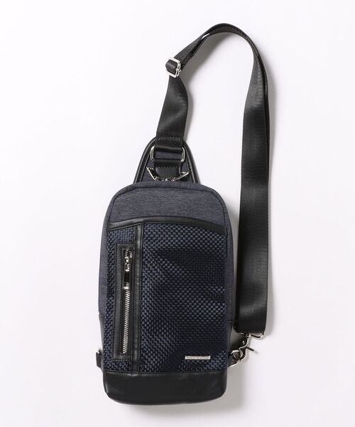 TAKA-Q（タカキュー）の「【斜め掛け】タカキュー ブロックチェック ボディバッグ（ボディバッグ/ウエストポーチ・メンズ・ブラック/ネイビー・FREE）」の16枚目の写真