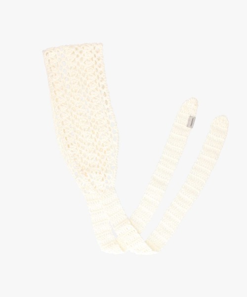 OVERRIDE(オーバーライド)の「OVERRIDE REP CROCHET HAIR BAND / オーバーライド(ヘアバンド・レディース・ブルー/ホワイト/ブラウン・FREE)」の10枚目の写真
