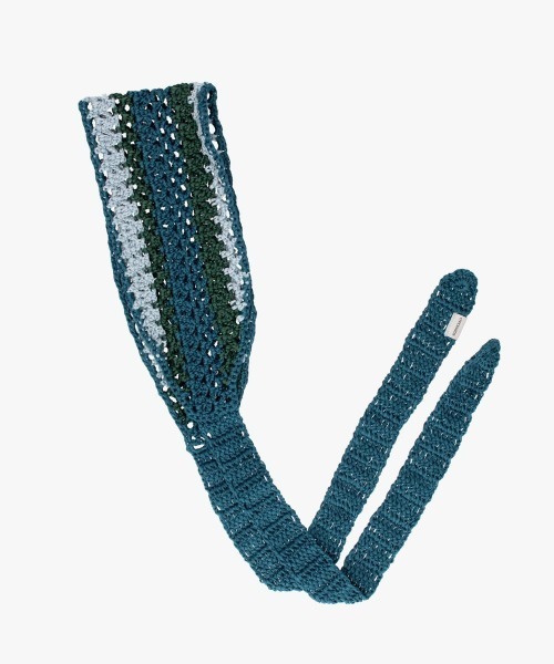 OVERRIDE(オーバーライド)の「OVERRIDE REP CROCHET HAIR BAND / オーバーライド(ヘアバンド・レディース・ブルー/ホワイト/ブラウン・FREE)」の15枚目の写真
