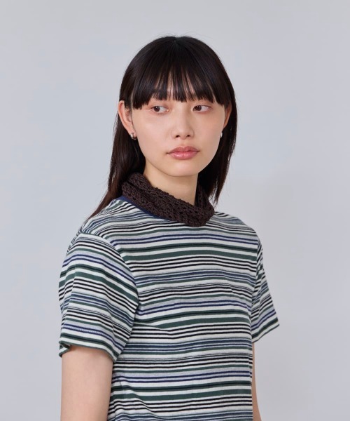 OVERRIDE(オーバーライド)の「OVERRIDE REP CROCHET HAIR BAND / オーバーライド(ヘアバンド・レディース・ブルー/ホワイト/ブラウン・FREE)」の18枚目の写真