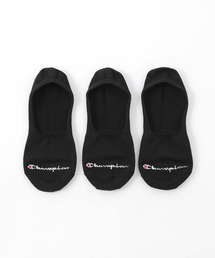 Champion | 【3足セット】Champion レディース メンズ スクリプトロゴ 消臭糸使用 アーチサポート かかと滑り止め付き カバーソックス 92897505(ソックス/靴下)