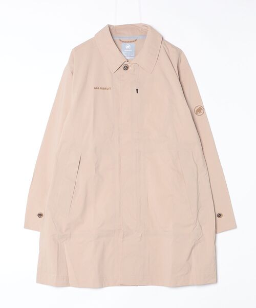 Mammut(マムート)の「アクティブ ハードシェル コート アジアンフィット / Active HS Coat AF Men(ステンカラーコート・メンズ・ベージュ/ブラック・XL/L/M)」の1枚目の写真