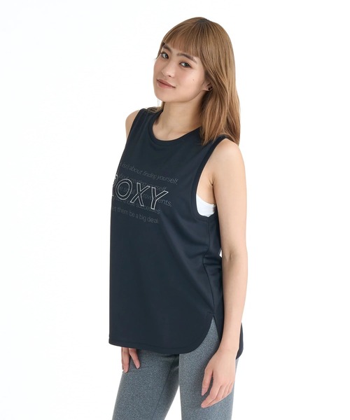 ROXY（ロキシー）の「ROXY ウィメンズ FITNESS GO WITH YOU その他トップス 【2026年春夏モデル】/ロキシーUVカット速乾タンクトップ（タンクトップ・レディース・ブラック/グレー/ライトピンク/ホワイト・SMALL/MEDIUM/LARGE）」の10枚目の写真