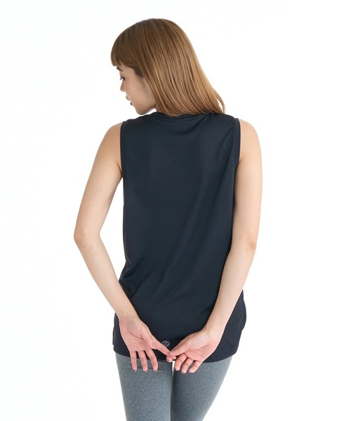 ROXY（ロキシー）の「ROXY ウィメンズ FITNESS GO WITH YOU その他トップス 【2026年春夏モデル】/ロキシーUVカット速乾タンクトップ（タンクトップ・レディース・ブラック/グレー/ライトピンク/ホワイト・SMALL/MEDIUM/LARGE）」の5枚目の写真
