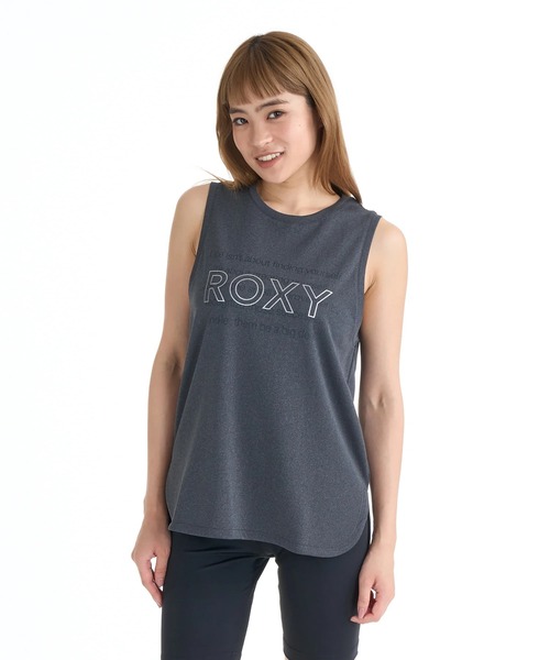 ROXY（ロキシー）の「ROXY ウィメンズ FITNESS GO WITH YOU その他トップス 【2026年春夏モデル】/ロキシーUVカット速乾タンクトップ（タンクトップ・レディース・ブラック/グレー/ライトピンク/ホワイト・SMALL/MEDIUM/LARGE）」の7枚目の写真