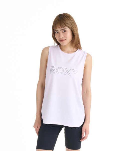 ROXY（ロキシー）の「ROXY ウィメンズ FITNESS GO WITH YOU その他トップス 【2026年春夏モデル】/ロキシーUVカット速乾タンクトップ（タンクトップ・レディース・ブラック/グレー/ライトピンク/ホワイト・SMALL/MEDIUM/LARGE）」の6枚目の写真