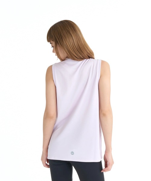 ROXY（ロキシー）の「ROXY ウィメンズ FITNESS GO WITH YOU その他トップス 【2026年春夏モデル】/ロキシーUVカット速乾タンクトップ（タンクトップ・レディース・ブラック/グレー/ライトピンク/ホワイト・SMALL/MEDIUM/LARGE）」の9枚目の写真