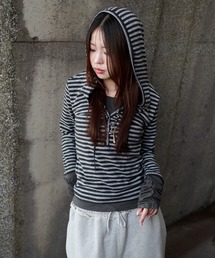 sedacle girl | ボーダーレイヤードロンT(Tシャツ/カットソー)