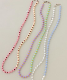 Out n About（アウトナバウト）の「バイカラービーズショルダーストラップ（スマホグッズ）」